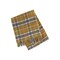 Edge Collections - 55" x 70" - Gold - Cozy Plaid Throw Blanket for Warmth and Style - 1 Piece